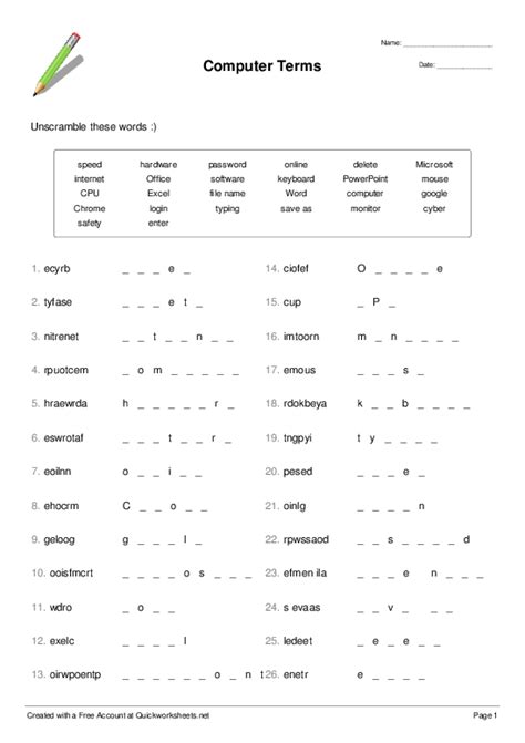 computerterm 8 letters|Computing Terms .